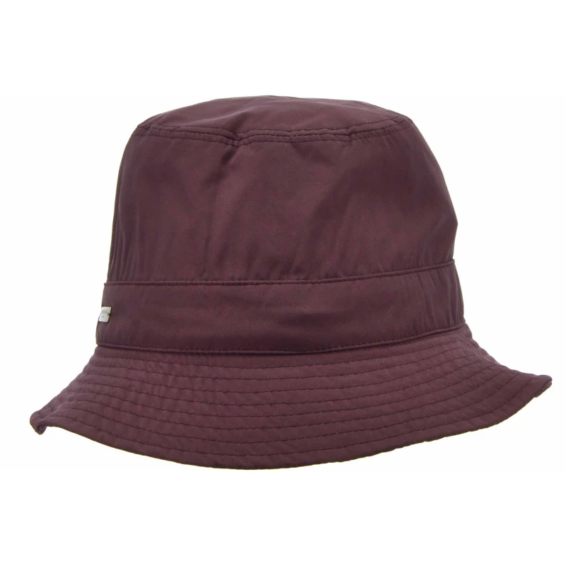 Seeberger Rain Bucket Hat | Bourgundy | www.pietkoopmans.nl
