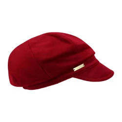 Seeberger dames ballonpet | Rood