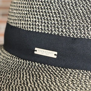 Seeberger Zomer Fedora | Zwart