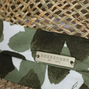 Seeberger Stro Trilby Hoed | Khaki