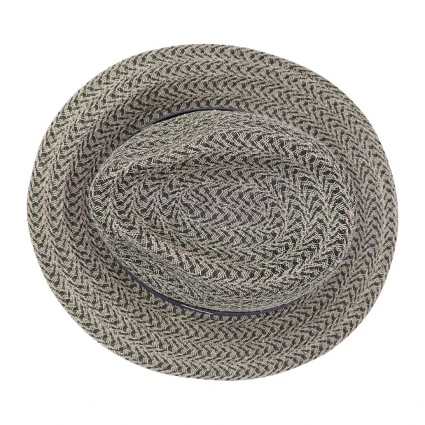 Seeberger Fedora Hoed | Beige Navy | www.pietkoopmans.nl