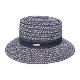 Seeberger Fedora Hoed | Marine Beige