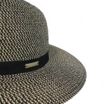 Seeberger Luxe Hoed | Zwart Gemeleerd | www.pietkoopmans.nl