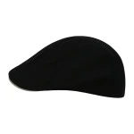 Seeberger Flatcap Linnen | Zwart | www.pietkoopmans.nl