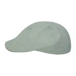 Seeberger Flatcap Linnen | Mint | www.pietkoopmans.nl