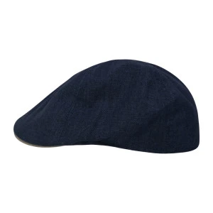 Seeberger Flatcap Linnen | Blauw