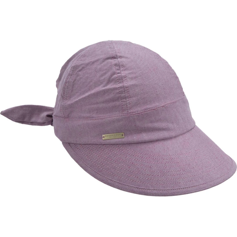 Seeberger Cap Grote Klep |  Berry Red | www.pietkoopmans.nl