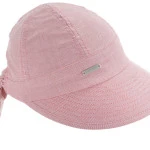 Seeberger Cap Grote Klep | Peach | www.pietkoopmans.nl