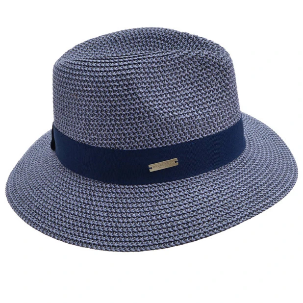 Seeberger Zomer Fedora | Swallow Blue | www.pietkoopmans.nl
