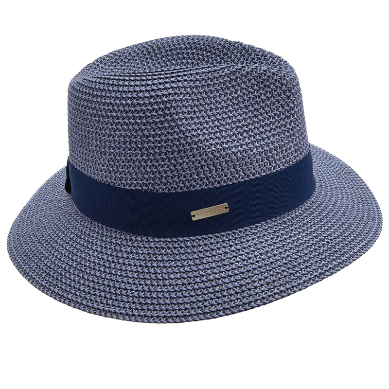 Seeberger Zomer Fedora | Swallow Blue | www.pietkoopmans.nl