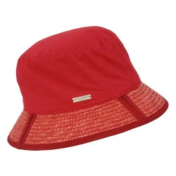 Seeberger Opvouwbare Hoed | Rood