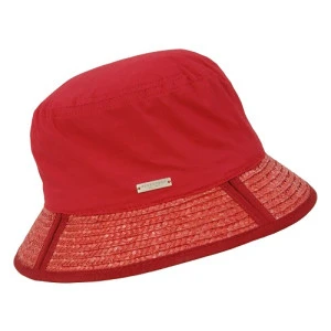 Seeberger Opvouwbare Hoed | Rood