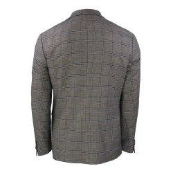 Sunwill Zomer Colbert | Bruin Blauw Geruit
