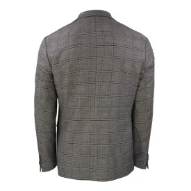 Sunwill Zomer Colbert | Bruin Blauw Geruit