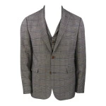 Sunwill Zomer Colbert | Bruin Blauw Geruit | www.pietkoopmans.nl