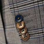 Sunwill Zomer Colbert | Bruin Blauw Geruit | www.pietkoopmans.nl