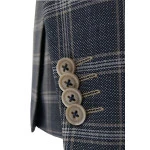 Sunwill Zomer Colbert | Marine Beige Geruit | www.pietkoopmans.nl