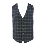 Sunwill Zomer Gilet | Marine Beige Geruit | www.pietkoopmans.nl