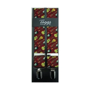 Bretels Clips | Gitaren Rood