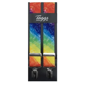 Bretels Clips | Peace en Regenboog