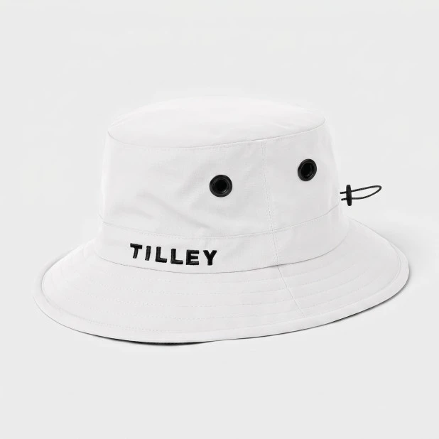 Tilley Bucket Golf Hat | White | www.pietkoopmans.nl