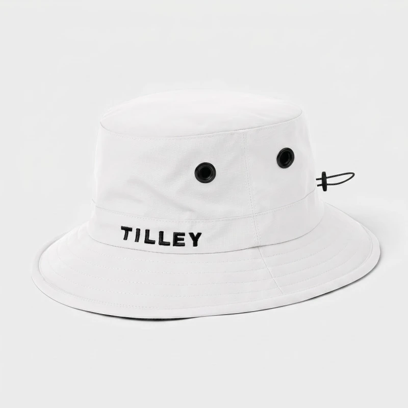 Tilley Bucket Golf Hat | White | www.pietkoopmans.nl