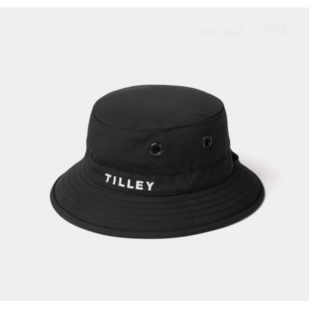 Tilley Bucket Golf Hat | Zwart | www.pietkoopmans.nl