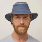 Tilley Airflo Adventure Hat  | Mid Blue | www.pietkoopmans.nl
