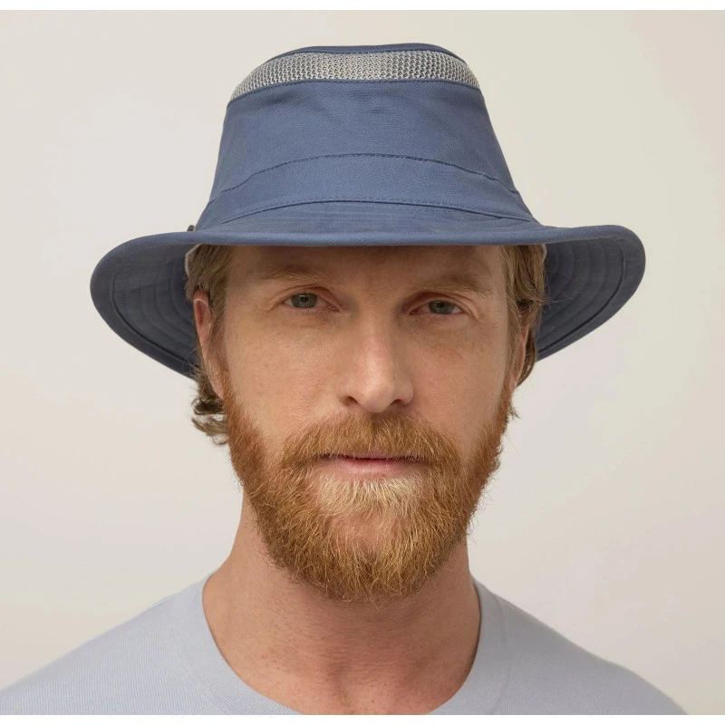 Tilley Airflo Adventure Hat  | Mid Blue | www.pietkoopmans.nl