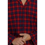 Tom Tailor Houthakkers Pyjama | Flanel Rood | www.pietkoopmans.nl