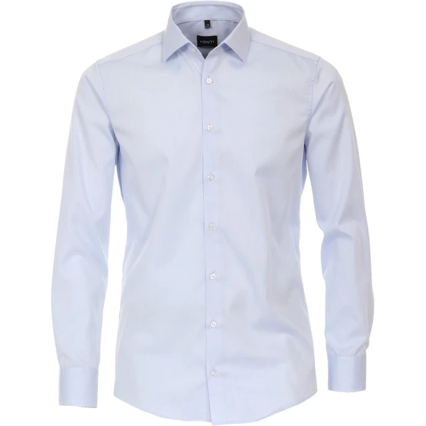Venti Overhemd Strijkvrij  | Licht blauw