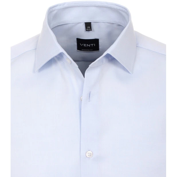 Venti Overhemd Strijkvrij  | Licht blauw