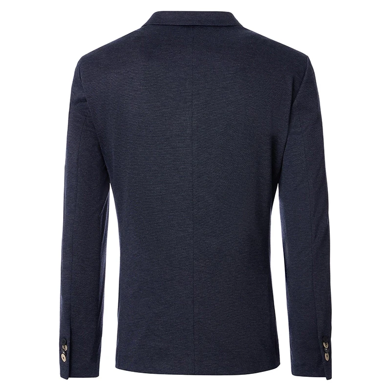 Venti Stretch Colbert | Marine Melange | www.pietkoopmans.nl