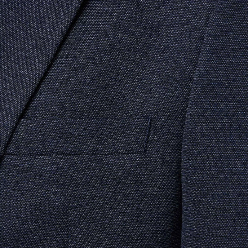 Venti Stretch Colbert | Marine Melange | www.pietkoopmans.nl