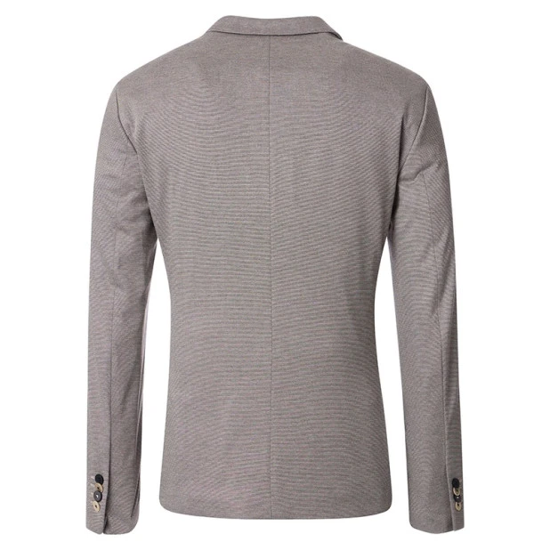 Venti Stretch Colbert | Beige Melange | www.pietkoopmans.nl