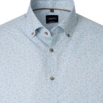Venti Korte Mouw Shirt | Camel Print | www.pietkoopmans.nl