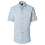 Venti Korte Mouw Shirt | Camel Print | www.pietkoopmans.nl