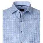 Venti Korte Mouw Shirt | Blue Print | www.pietkoopmans.nl