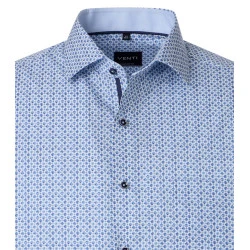 Venti Korte Mouw Shirt | Blue Print
