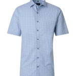 Venti Korte Mouw Shirt | Blue Print | www.pietkoopmans.nl