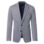Venti Stretch Colbert | Blauw Melange | www.pietkoopmans.nl