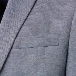 Venti Stretch Colbert | Blauw Melange | www.pietkoopmans.nl