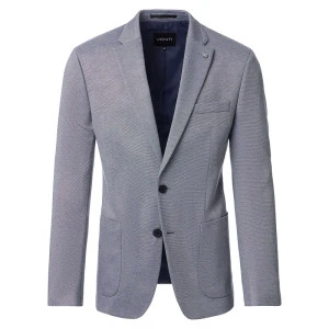 Venti Stretch Colbert | Blauw Melange