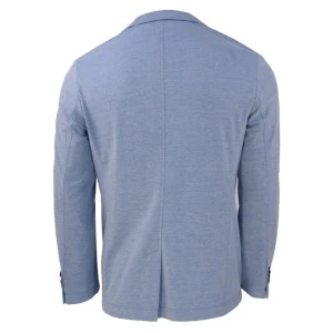 White Bros Tricot Colbert | Lichtblauw