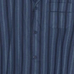 Ambassador Pyjama Flanel | Marine Gestreept | www.pietkoopmans.nl