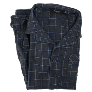 Ambassador Flanel Pyjama | Grijs Geruit