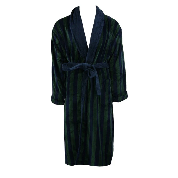 Ambassador Sauna Badjas | Green Navy | www.pietkoopmans.nl