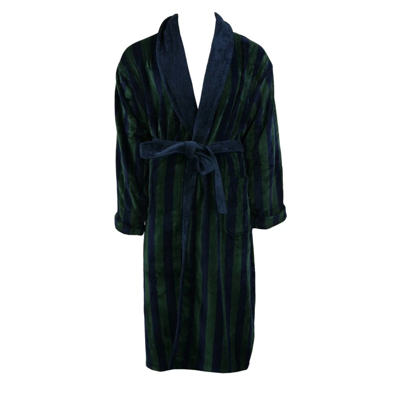 Ambassador Sauna Badjas | Green Navy | www.pietkoopmans.nl