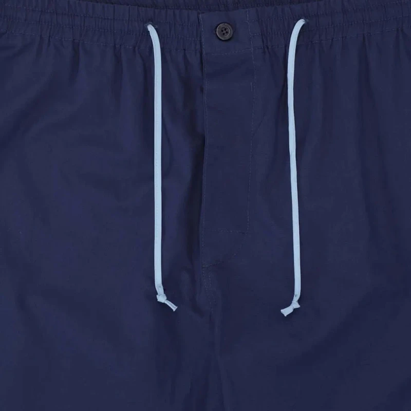 Ambassador Poplin Pyjama | Donkerblauw | www.pietkoopmans.nl