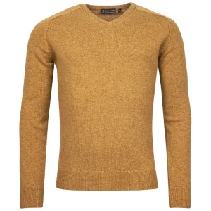 Baileys Scottish Trui V-Hals | Mosterd